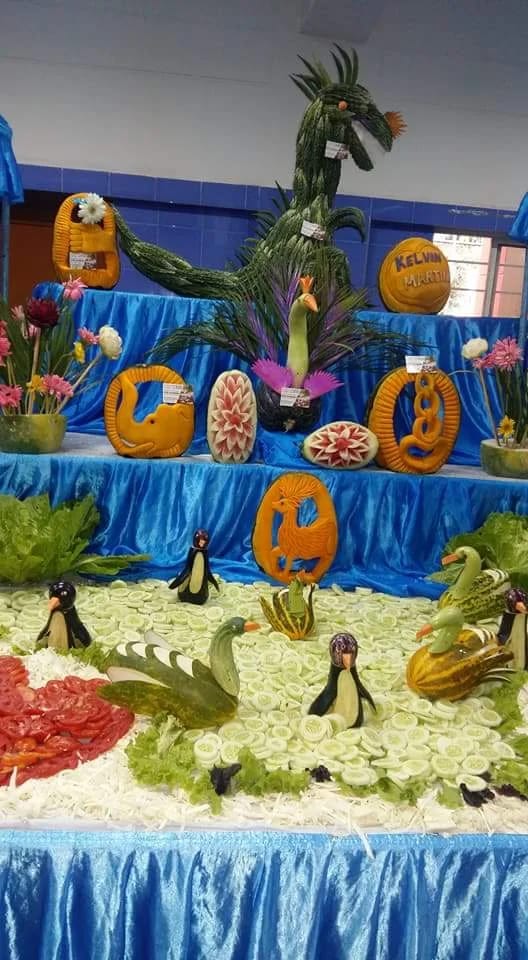 Thriveni Gallery - Fruit Carving